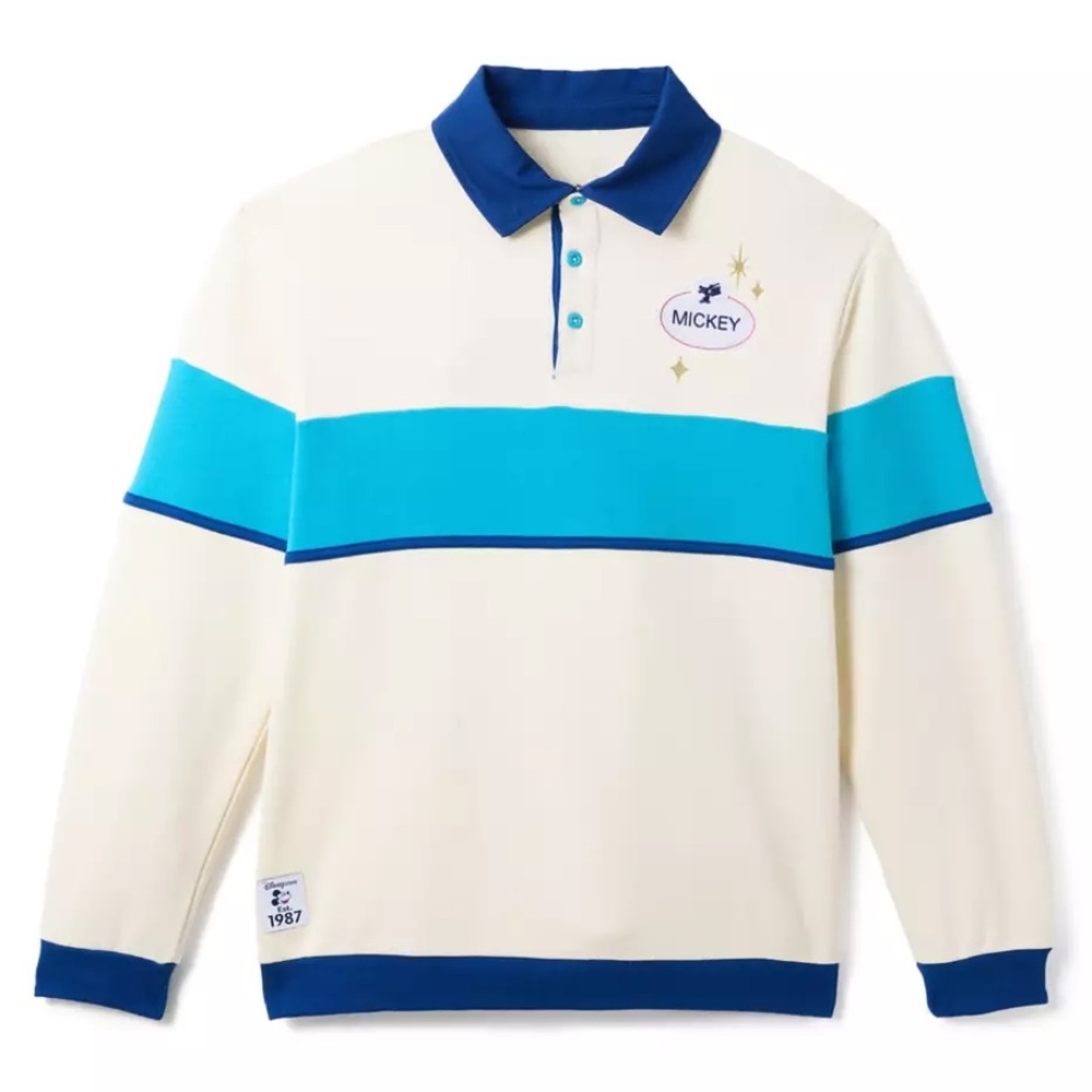 Disney Store Est. 1987 Rugby Sweatshirt for Adults – Exclusive